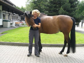 Dr. Camphausen bei der Behandlung